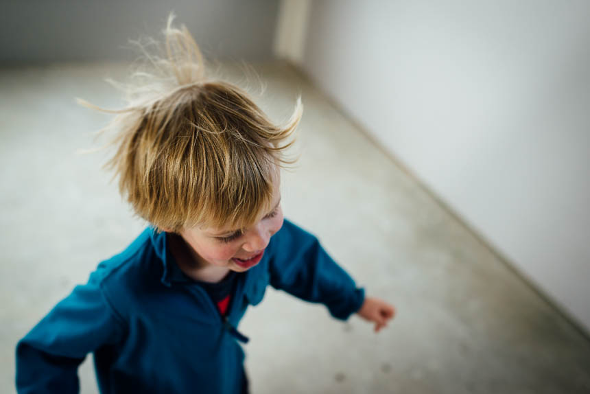 boy running - family documentary photography 