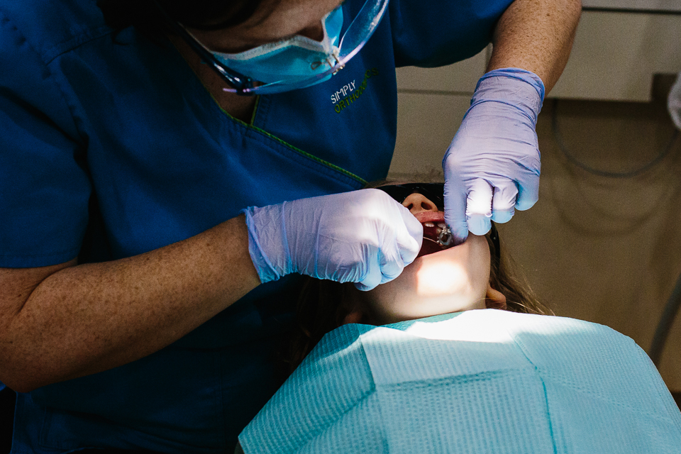 child at dentist - Documentary Family Photography