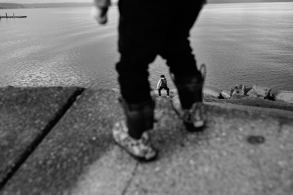 kids at lake - Documentary Family Photography