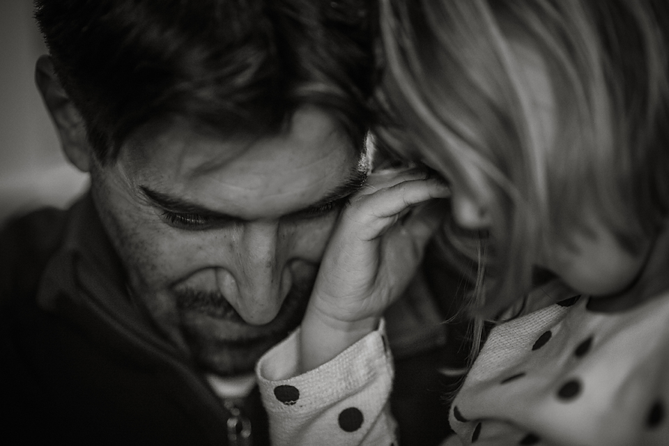 father and daughter - Documentary Family Photography