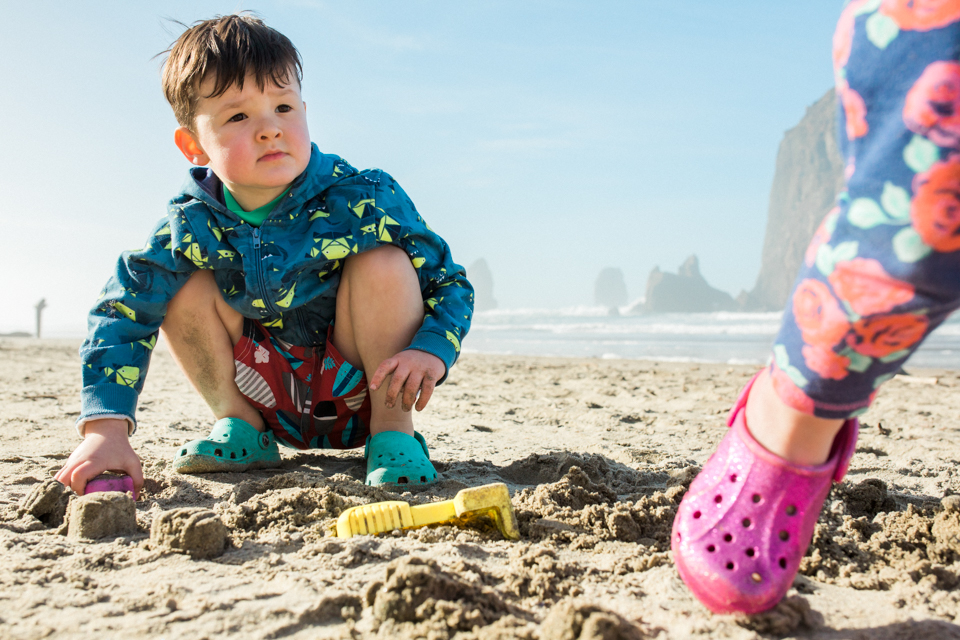 boy at beach - Documentary Family Photography