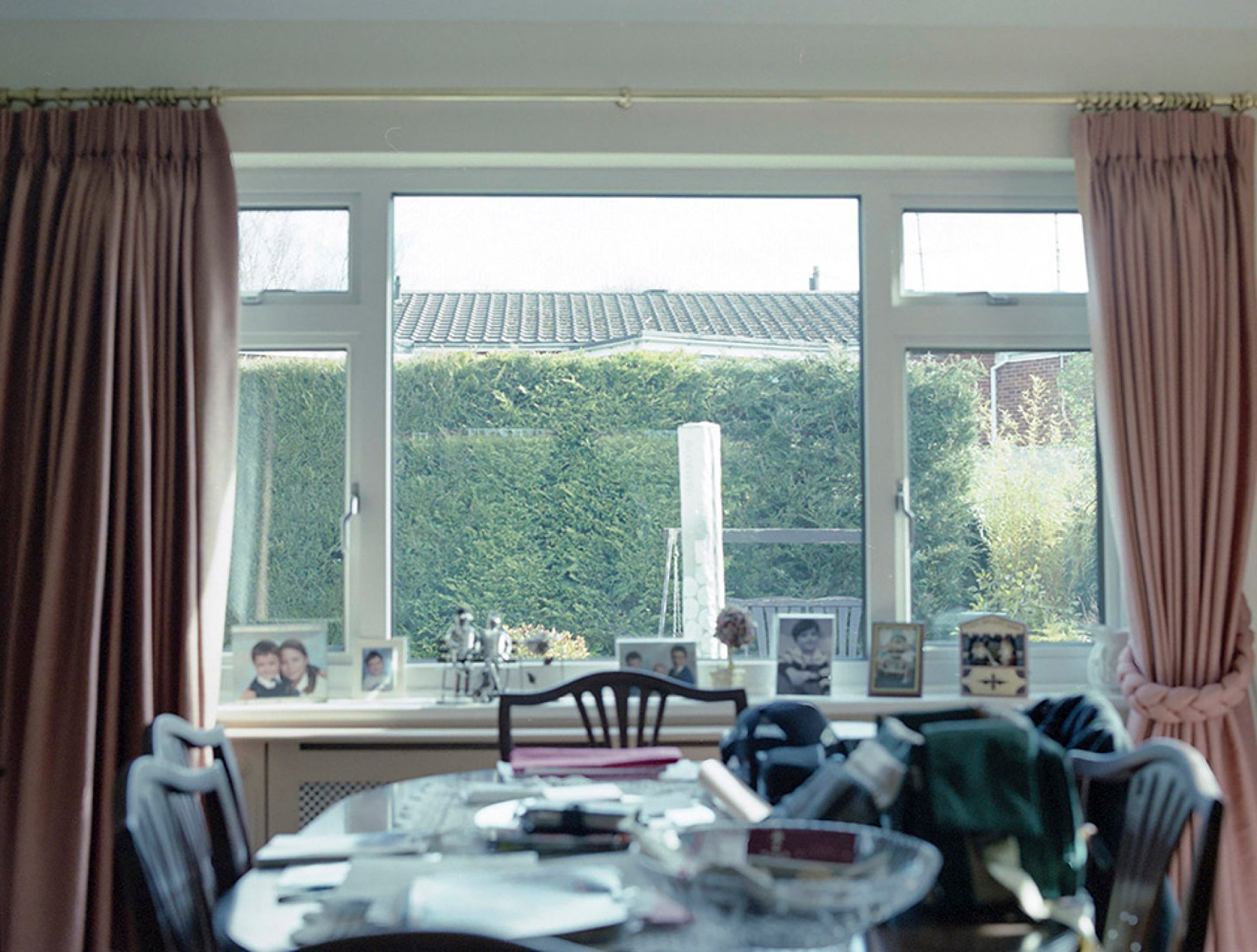 dining room window - Documentary Family Photography