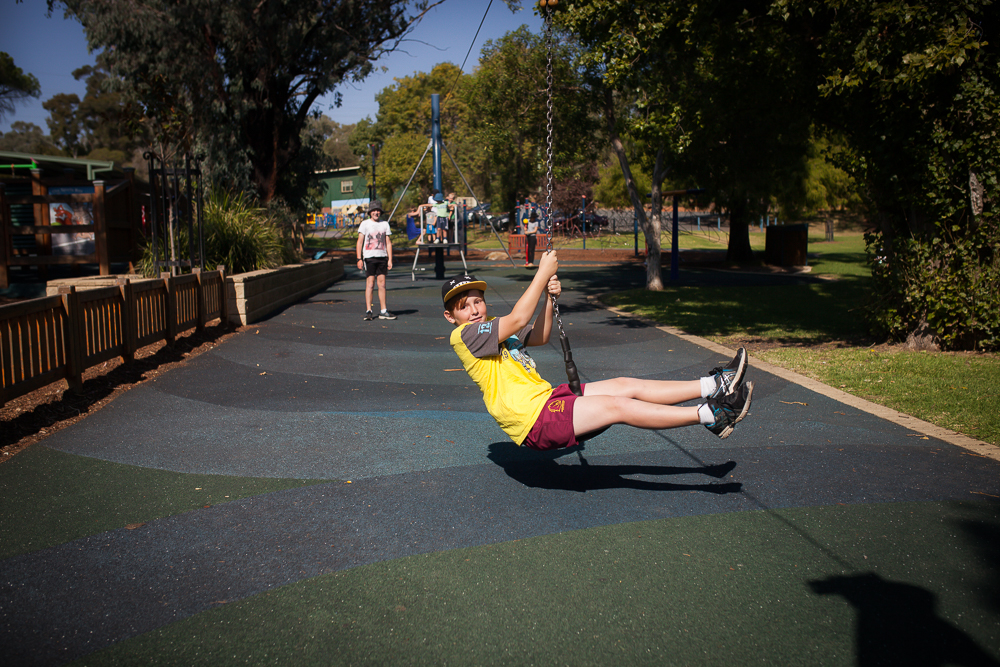 boy on swing - Documentary Family Photography