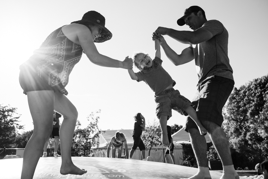 family swinging child - Documentary Family Photography