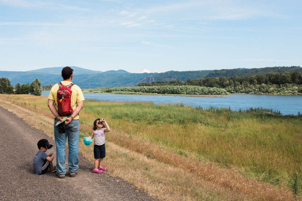 Family on hike - Documentary Family Photography