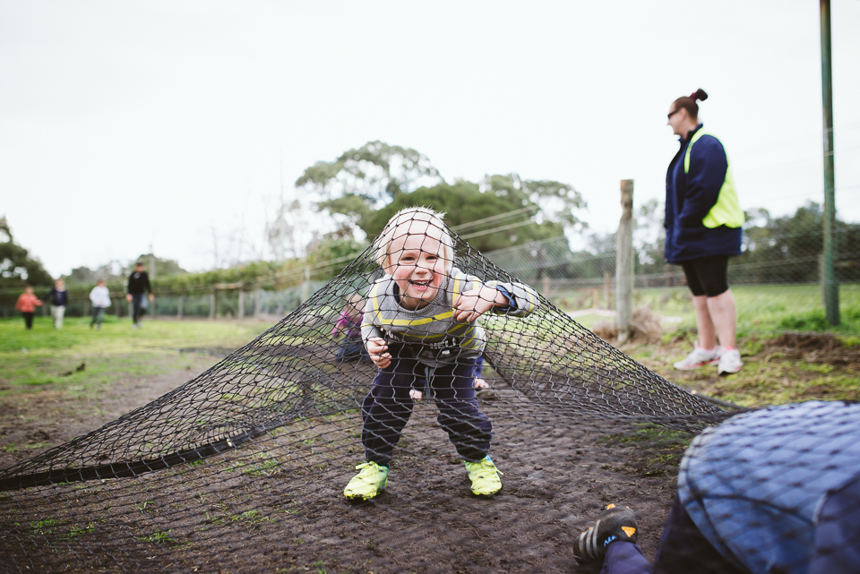 boy in net - Documentary Family Photography