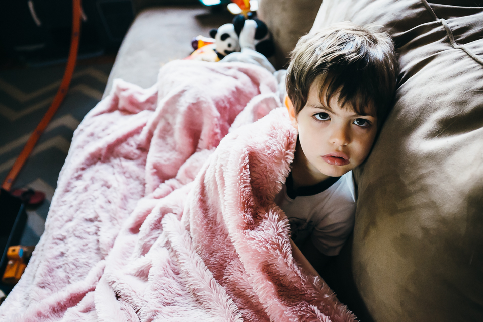 pouting child - Documentary Family Photography