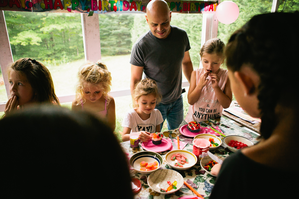 family at dinner - Documentary Family Photography