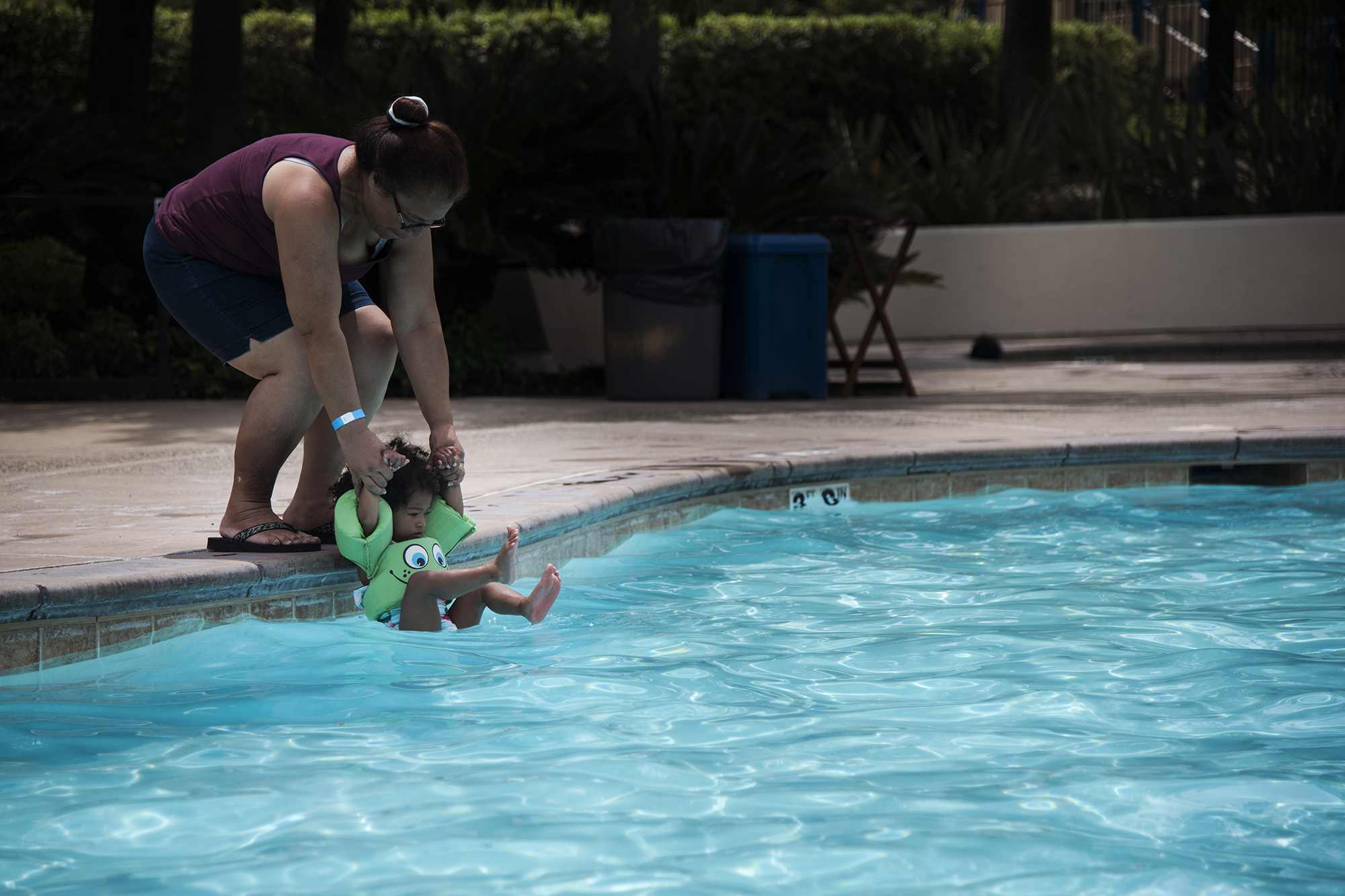 kids in pool - Documentary Family Photography