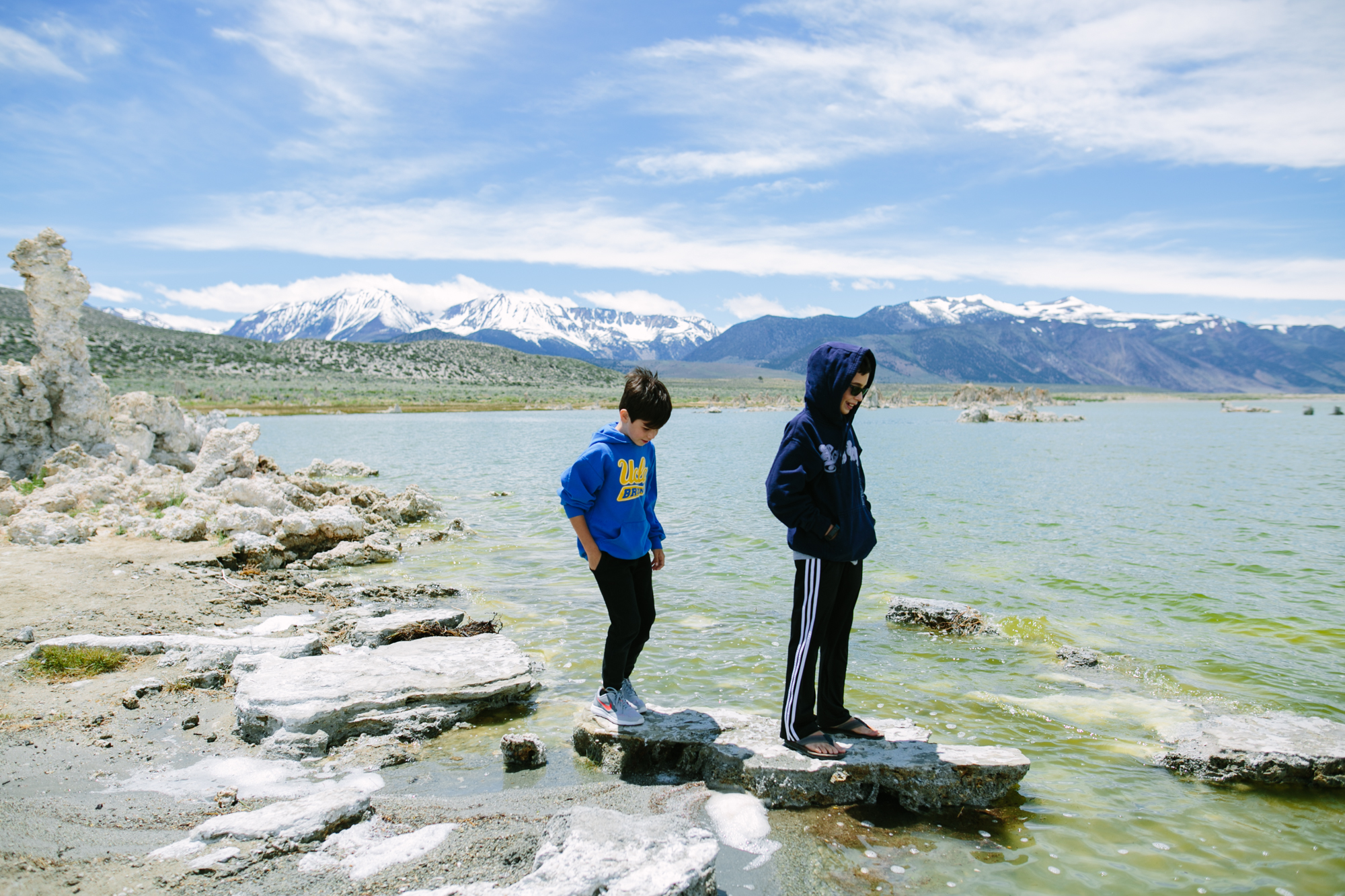 boys at lake -Documentary Family Photography