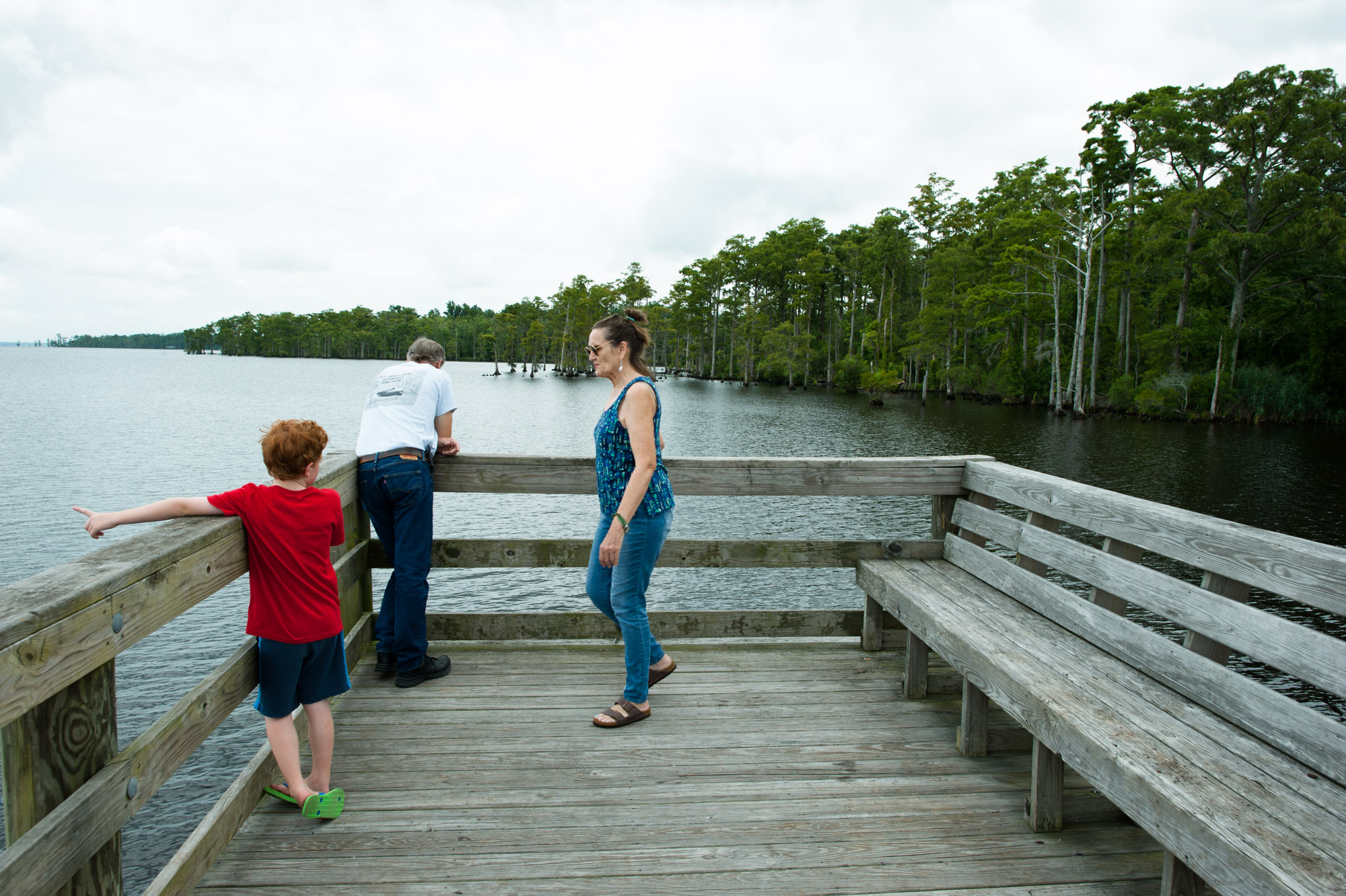 family on dock - Documentary Family Photography