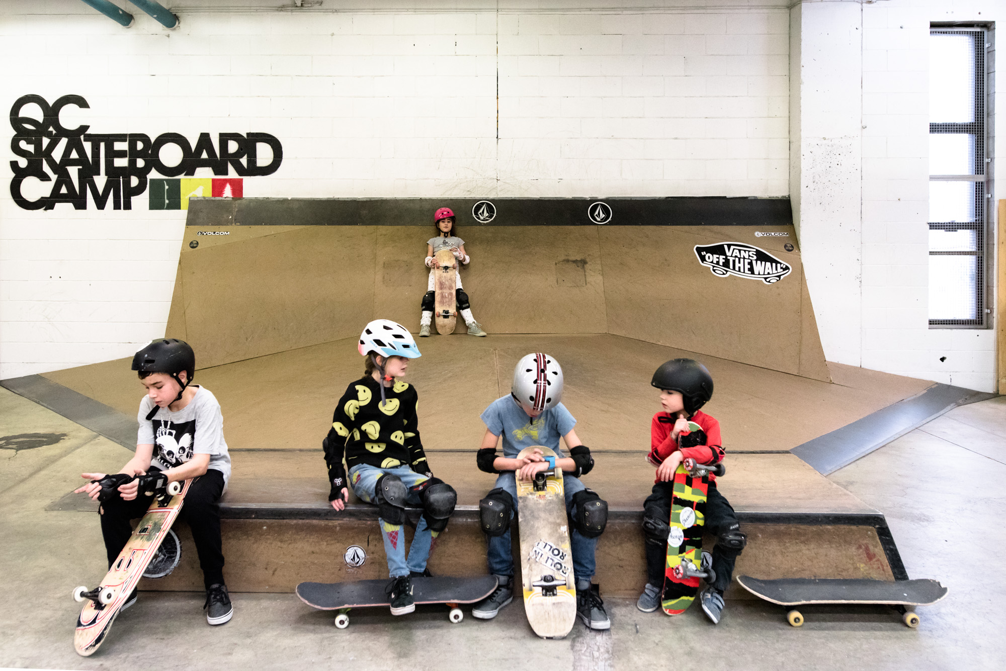 kids at skate park - documentary family photography