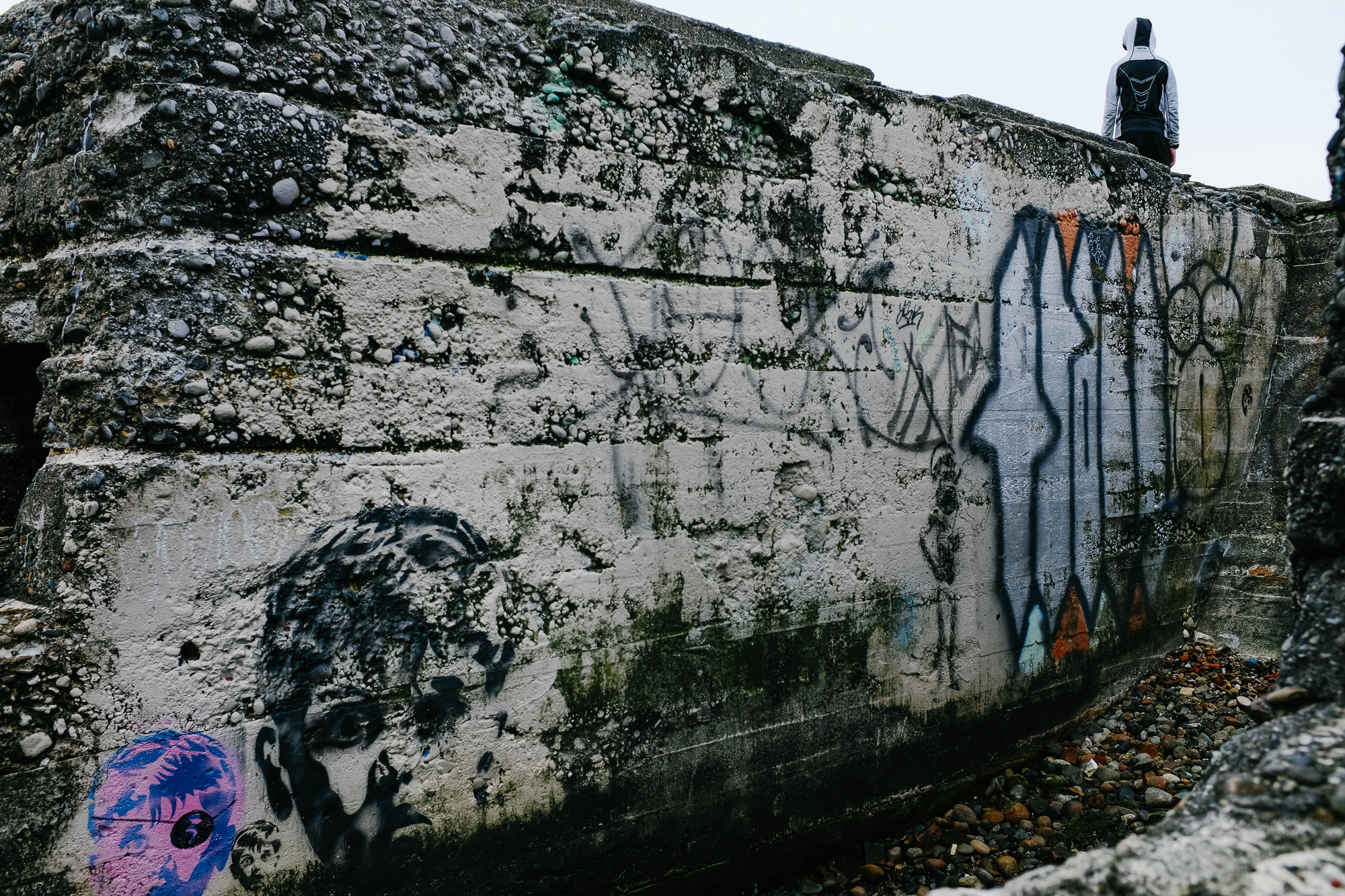 graffiti wall  - Documentary Family Photography