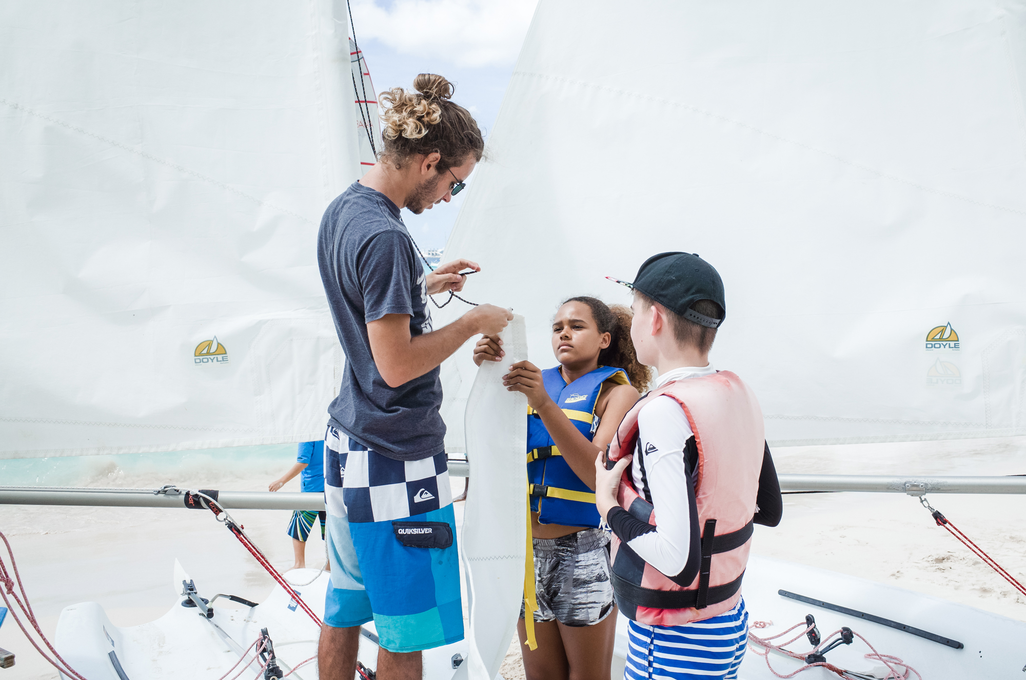 kids in life jackets - Documentary Family Photography