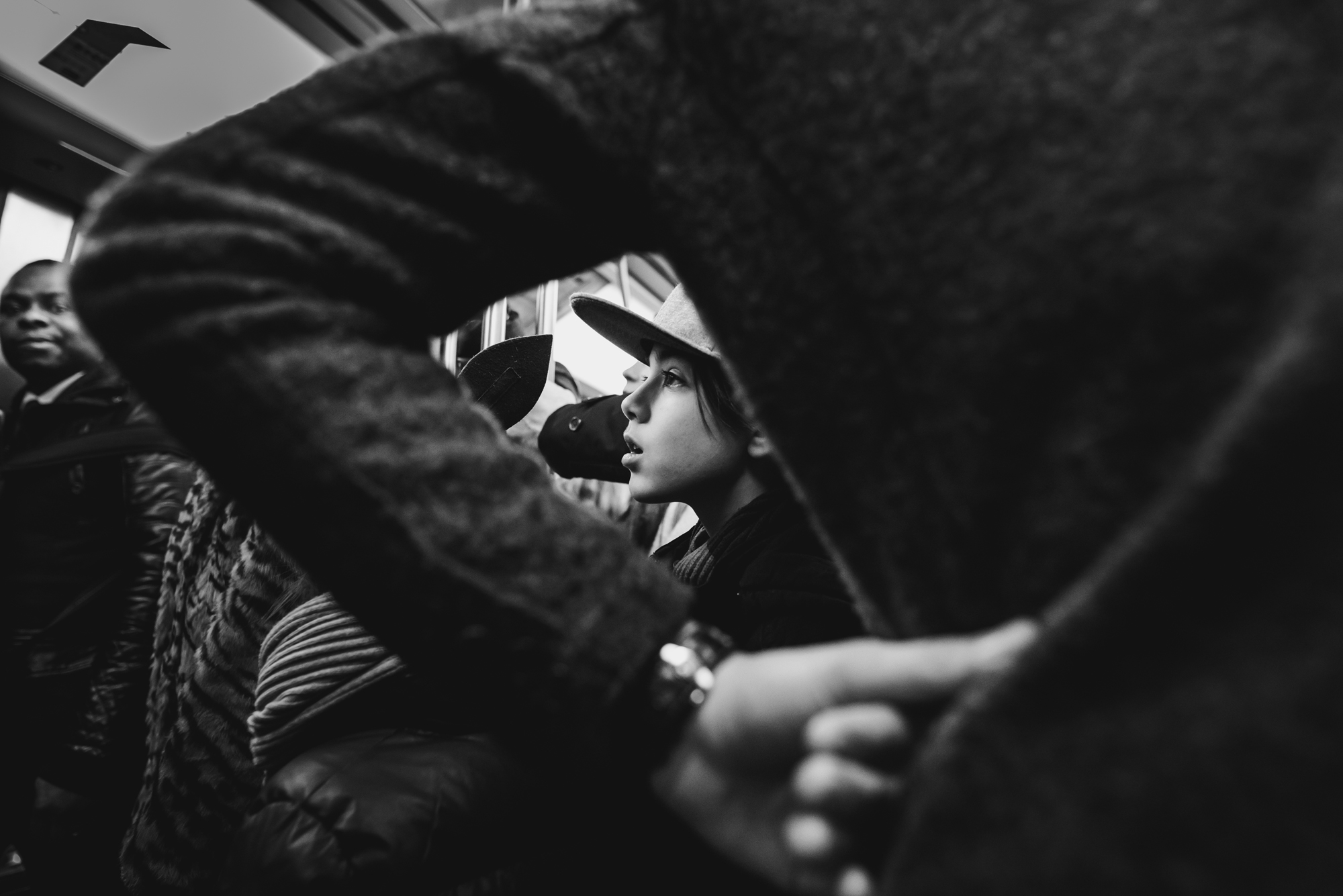 profile of child with hat - Documentary Family Photography