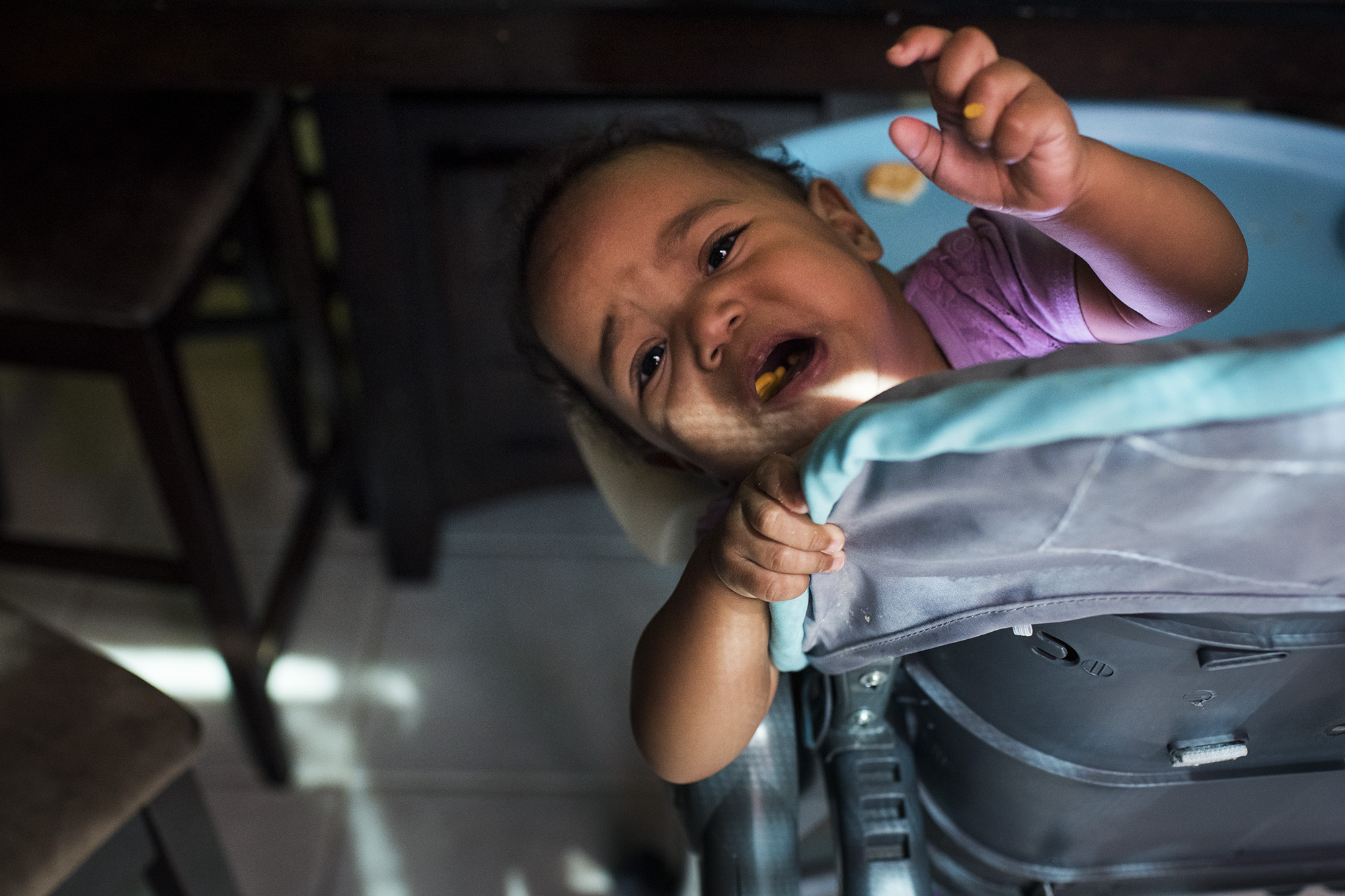 crying baby - Documentary Family Photography