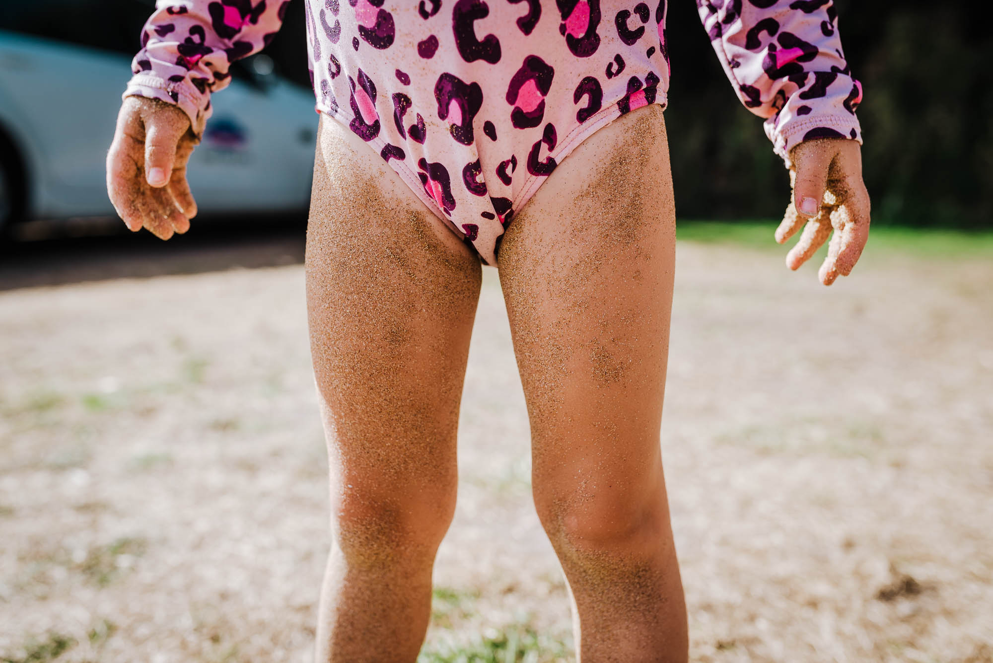 dirty toddler legs - documentary family photography