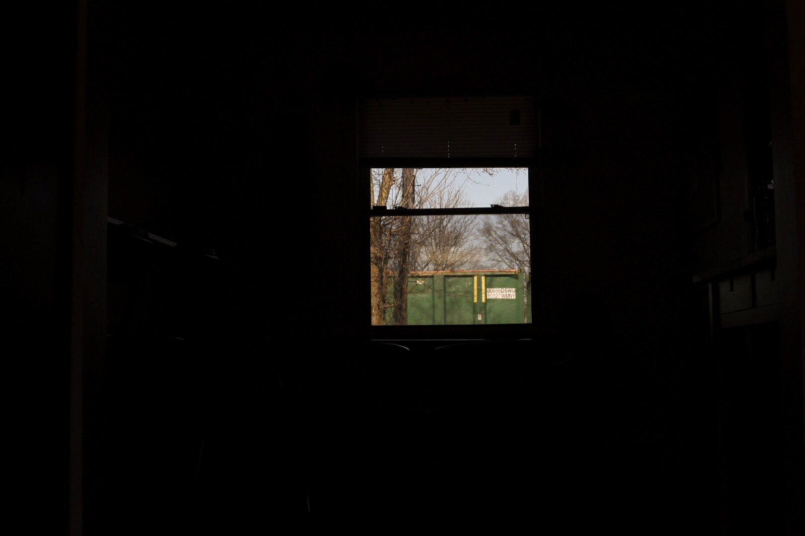 view through home window - documentary family photography