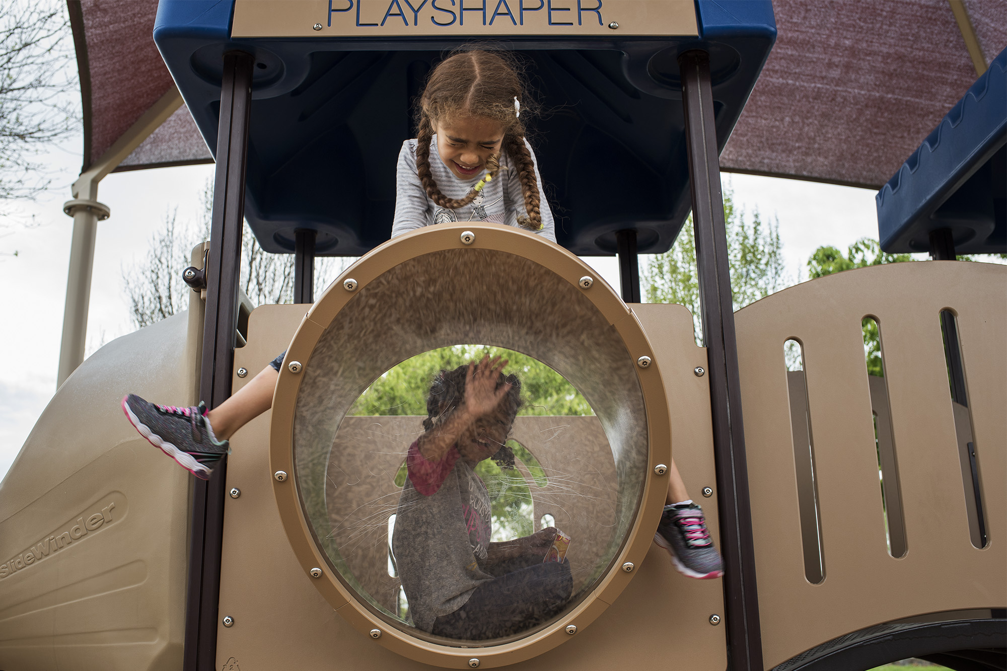 kids at playground - documentary family photography