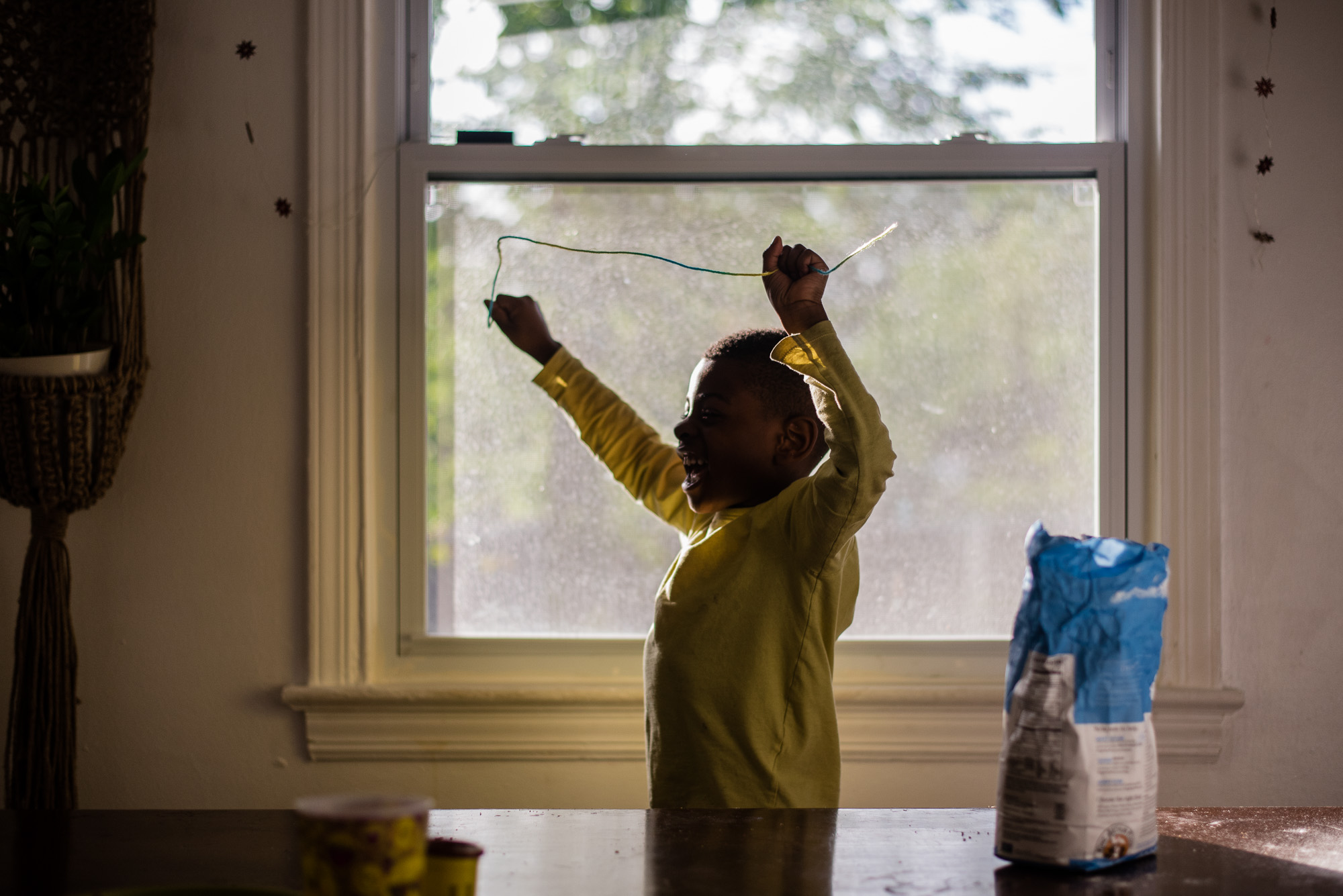 boy dancing - documentary family photography