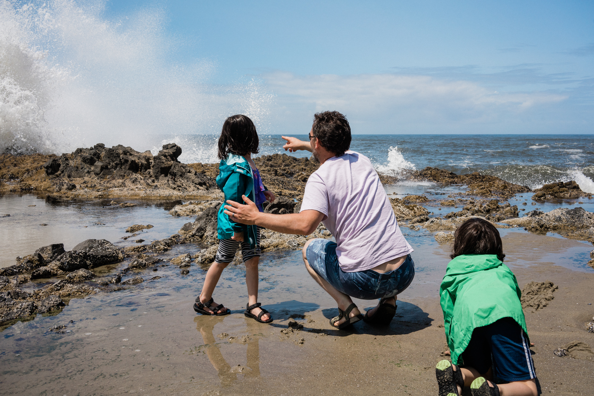 family at beach - Documentary family photography